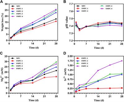 Bioinspired strontium magnesium phosphate cement prepared utilizing the precursor method for bone tissue engineering